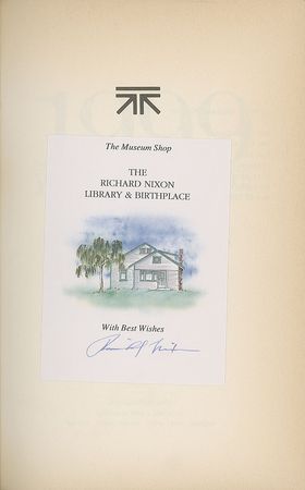 Lot #126 Richard Nixon - Image 1