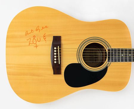 Lot #671 Arthur Lee Guitar and Signed Photograph - Image 2