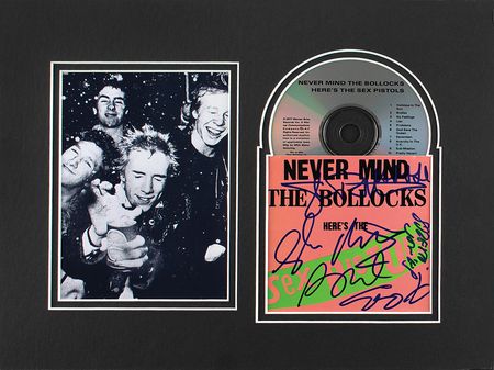 Lot #712 Sex Pistols CD booklet - Image 1