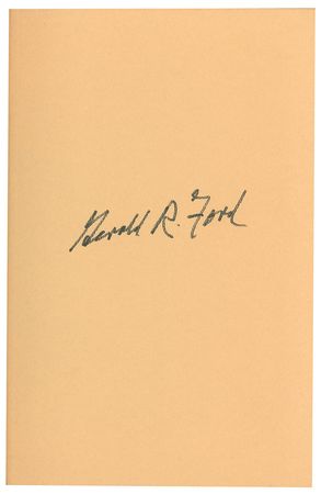 Lot #92 Gerald Ford - Image 3