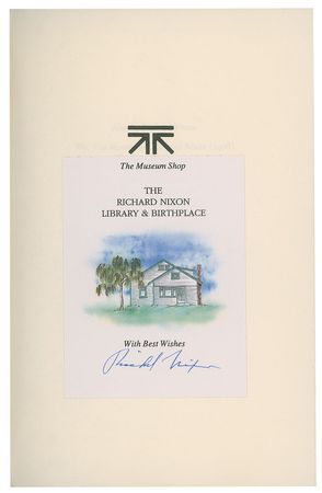Lot #128 Richard and Pat Nixon - Image 3
