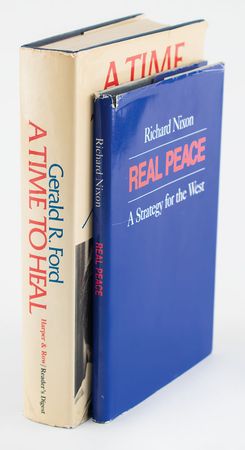 Lot #129 Richard Nixon and Gerald Ford - Image 1