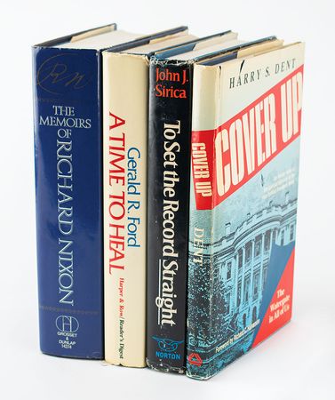 Lot #131 Richard Nixon, Gerald Ford, and Watergate - Image 1