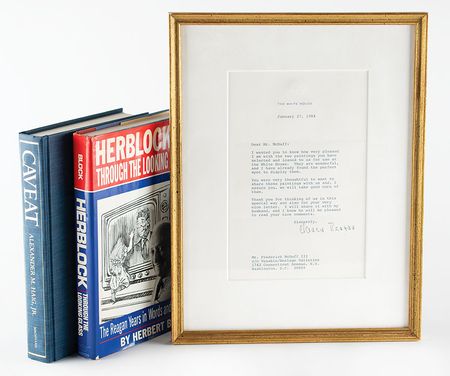 Lot #139 Reagan Administration Books - Image 1