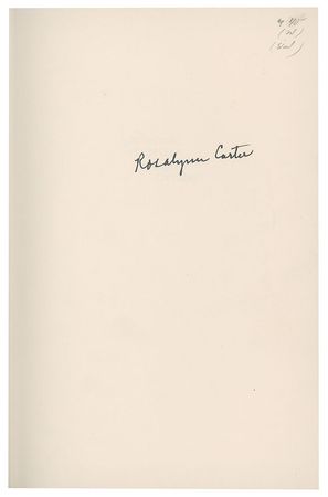 Lot #73 Jimmy and Rosalynn Carter - Image 4