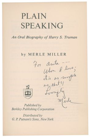 Lot #216 Alben Barkley and Dean Acheson - Image 2