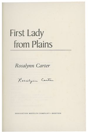 Lot #87 First Ladies Books - Image 4