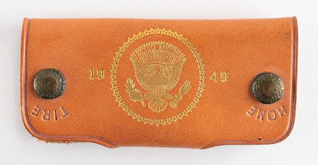 Lot #169 Harry S. Truman 1949 Christmas Gift Key Holder - Image 2