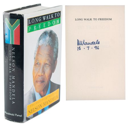 Lot #180 Nelson Mandela Book - Image 1