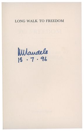 Lot #180 Nelson Mandela Book - Image 2
