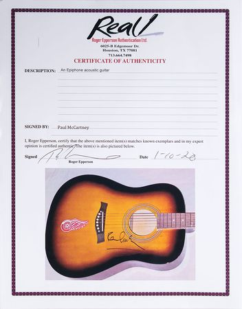 Lot #576 Beatles: Paul McCartney Guitar - Image 3
