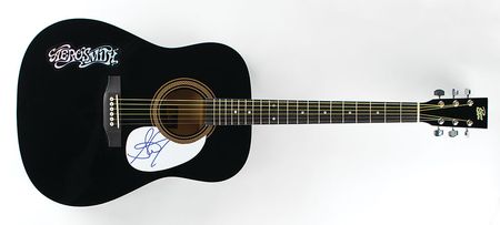 Lot #644 Aerosmith: Steven Tyler Guitar - Image 1