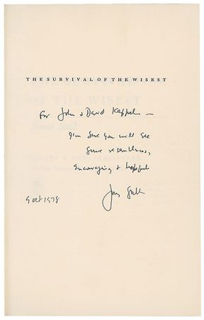 Lot #292  Science: Jonas Salk and Francis Crick - Image 3