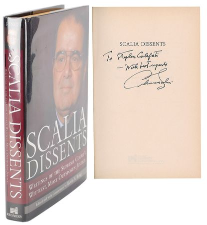 Lot #291 Antonin Scalia Book - Image 1