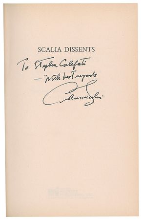 Lot #291 Antonin Scalia Book - Image 2