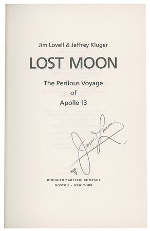 Lot #418 Alan Shepard and James Lovell Books - Image 3