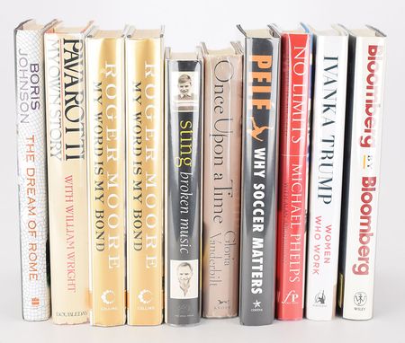 Lot #519 Celebrities Books - Image 1