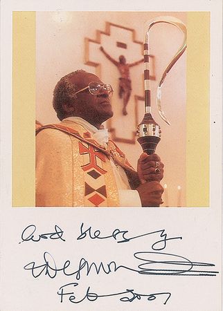 Lot #234 Dalai Lama and Desmond Tutu Group Lot - Image 2