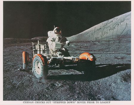 Lot #366  Apollo 17: Cernan and Evans - Image 3