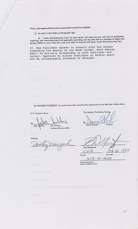 Lot #657 The Doors: Ray Manzarek Book and Signed Document - Image 3