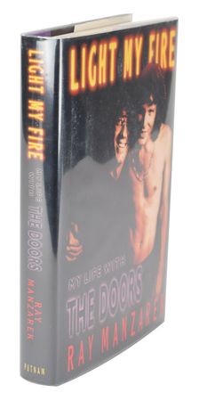 Lot #657 The Doors: Ray Manzarek Book and Signed Document - Image 4