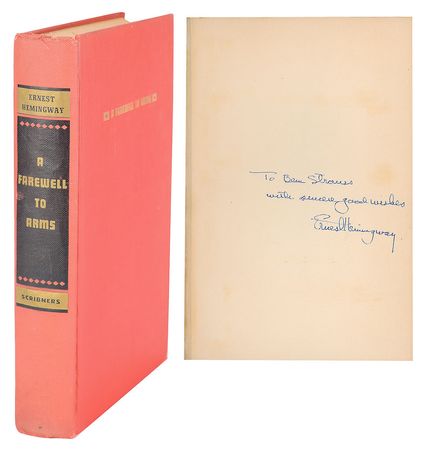 Lot #501 Ernest Hemingway Book - Image 1