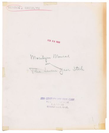 Lot #822 Marilyn Monroe Photograph - Image 2