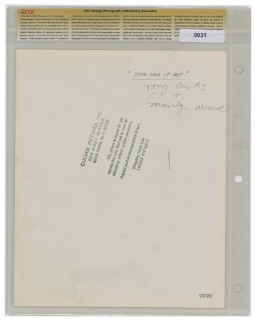 Lot #835 Marilyn Monroe Photograph - Image 2