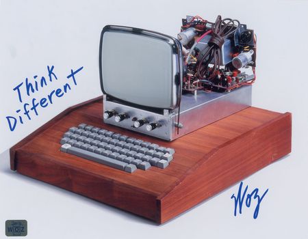Lot #6003 Steve Wozniak Signed Photograph