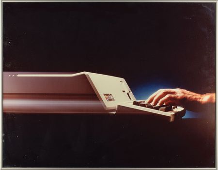 Lot #6017  Apple III Photograph Signed by Jerry Manock - Image 1
