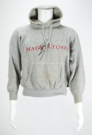 Lot #6023  Macintosh '90 Hours' Hooded Sweatshirt - Image 1