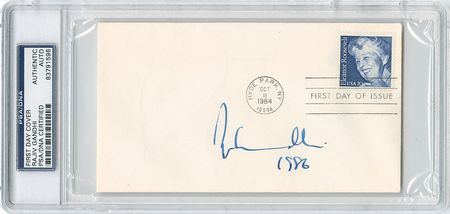 Lot #266 Rajiv Gandhi - Image 1