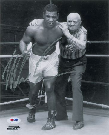 Lot #699 Joe Frazier and Mike Tyson Signed Photographs - Image 2