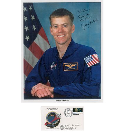 Lot #378 Space Shuttle Columbia: Husband and McCool Group Lot - Image 1