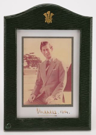Lot #290 Prince Charles Signed Photograph - Image 1