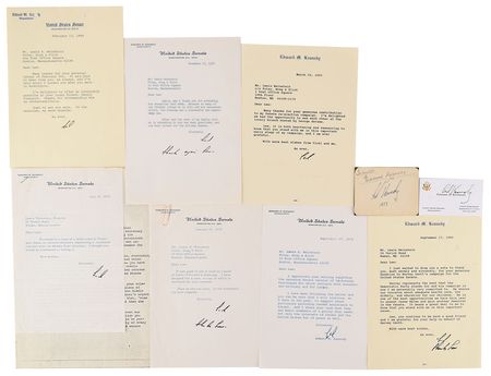 Lot #275 Ted Kennedy Group Lot - Image 1