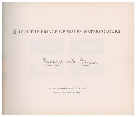 Lot #242 Princess Diana and Prince Charles Book - Image 2