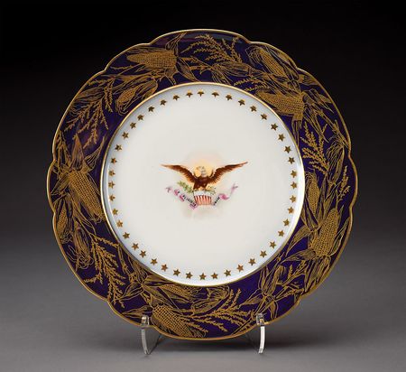 Lot #17 Benjamin Harrison White House China