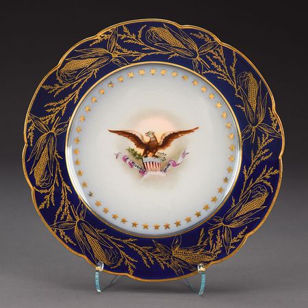Lot #18 Benjamin Harrison White House China