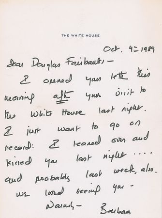 Lot #56 Barbara Bush - Image 1