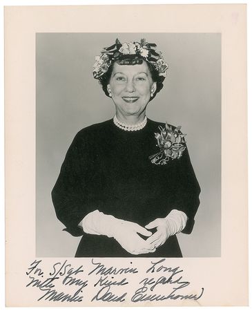 Lot #93 Dwight and Mamie Eisenhower Signed Photographs - Image 2