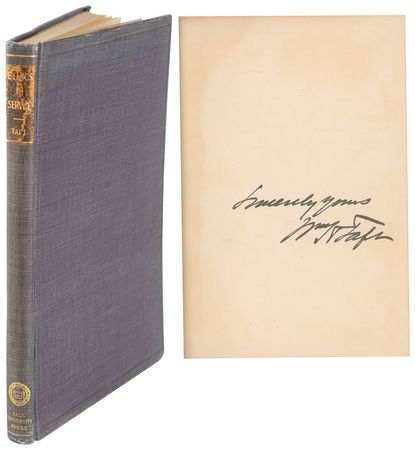 Lot #25 William H. Taft Book - Image 1