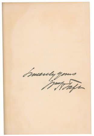 Lot #25 William H. Taft Book - Image 2