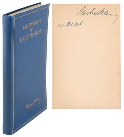 Lot #30 Woodrow Wilson Book - Image 1