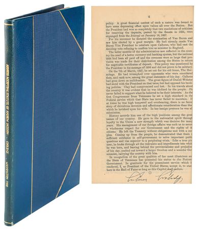 Lot #35 Calvin Coolidge Book - Image 1