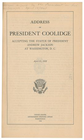 Lot #35 Calvin Coolidge Book - Image 3