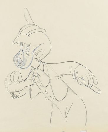 Lot #470 Lampwick production drawing from Pinocchio - Image 2