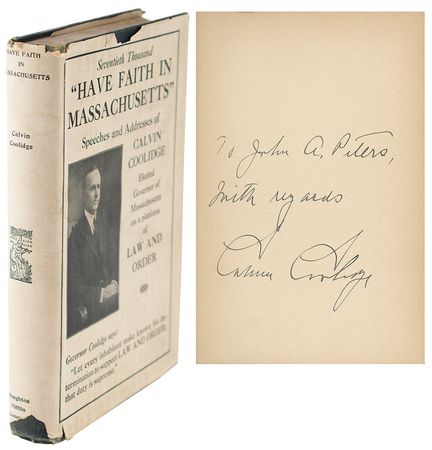 Lot #90 Calvin Coolidge Book - Image 1
