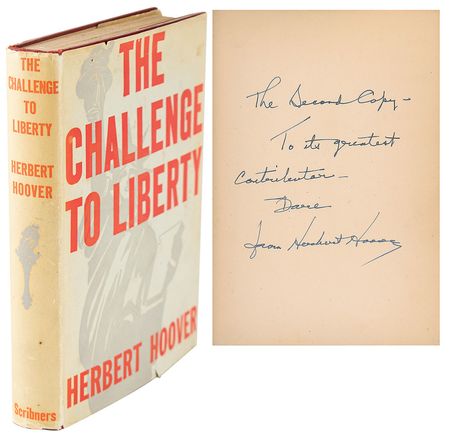Lot #127 Herbert Hoover: 