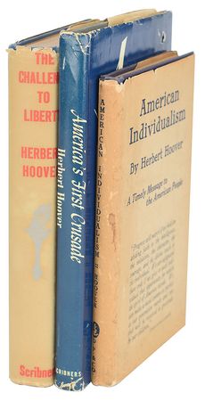 Lot #125 Herbert Hoover Books - Image 1